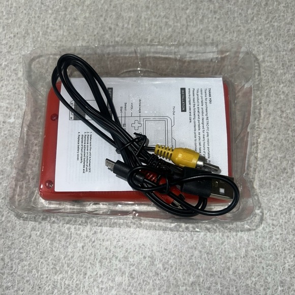 SUP Plus 400 in 1 Plus Handheld Gamepad New Red - Picture 3 of 5